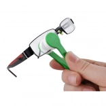 Porte-clés nettoyeur de lunettes en microfibre