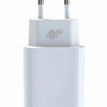 Chargeur secteur 2x3A USB‑C + USB‑A Power Delivery blanc