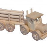 Voiture en bois avec rondins Ceeda Cavity