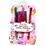 Stylos de tatouage en gel avec pochoirs