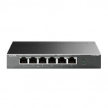 Switch de bureau TP-Link avec 6 ports 10/100 Mb/s et 4× PoE+