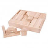 Grandes briques en bois pour enfants Bigjigs