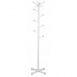 Portemanteau sur pied blanc