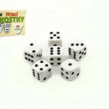 Dés de jeu Teddies en boîte (6 pcs)