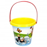 Seau avec motif KRTEK 1,5 l jaune