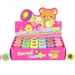 Tampons auto-encreurs amusants pour enfants, lot de 24 pièces