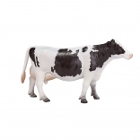 mojo vache holstein – figurine en plastique réaliste pour enfants et collectionneurs