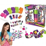 kit créatif pour fabriquer des bracelets