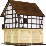 Maquette en bois Grenier à colombages