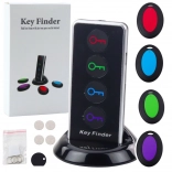 Localisateur de clés sans fil 4‑en‑1 avec télécommande