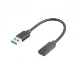 Adaptateur USB‑C (femelle) vers USB‑A (mâle) 3.1, 15 cm