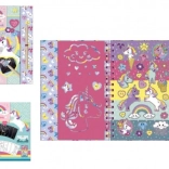 Livre à gratter Licorne