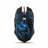 Souris optique gaming 6D USB ESPERANZA SCORPIO MX203 bleue