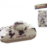 Tank avec lumière et son, à piles