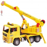 BRUDER MAN TGA camion-grue 1:16, jaune