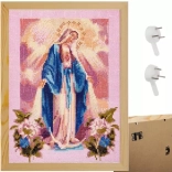 Cadre photo en pin 28 × 38 cm avec plexi, MALATEC