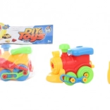 Locomotive en plastique à visser pour enfants