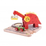 Bigjigs Rail grue dinosaure