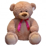 Ourson Norbert en peluche beige 75 cm