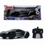 Voiture RC MARVEL Black Panther Lykan 1:16 avec chargement USB