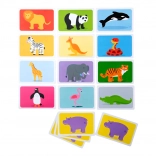 Jeu de cartes Snap ! Animaux sauvages