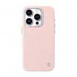 Joyroom étui étoilé pour iPhone 14 Pro – rose