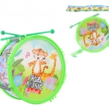 Tambour en plastique avec animaux pour enfants