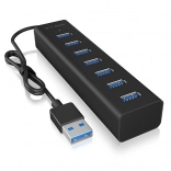Icy Box hub USB 3.0 à 7 ports avec alimentation secteur
