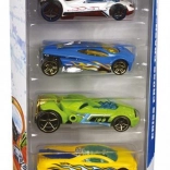 Collection Hot Wheels de cinq petites voitures