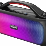 Enceinte Bluetooth avec panneau LED et radio 60 W