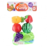 Set en plastique de fruits et légumes à découper pour enfants