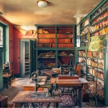 Ravensburger puzzle Lieux perdus : bibliothèque musicale 1000 pièces