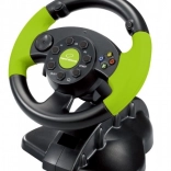 Volant de jeu EG104 avec vibrations pour PC, PS3 et Xbox 360