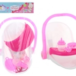 Porte-bébé avec accessoires pour poupée