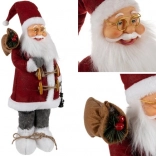 Figurine de Noël Saint-Nicolas 45 cm avec lanterne