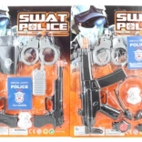 Coffret de police pour enfants avec matraque et accessoires