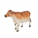 Figurine réaliste en plastique de vache Jersey
