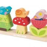 Le Toy Van Petilou Jouet à empiler Joyeuse Jardin