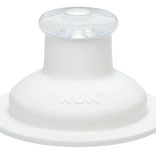 NUK tétine de remplacement en silicone Push-Pull blanche