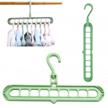 Organisateur de garde-robe multifonction vert 2 pièces