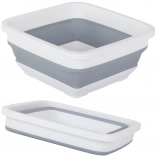 Bassine pliable en silicone avec pieds, 6 l