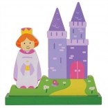Puzzle magnétique vertical château Bigjigs Toys