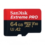 Carte SanDisk Extreme Pro microSDXC 64GB