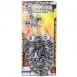 Épée en plastique avec bouclier pour enfants