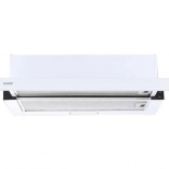 Hotte télescopique blanche