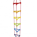 Hess échelle de corde triangulaire pour enfants, 6 barreaux