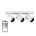 projecteur de plafond Yeelight SE avec 3 ampoules, blanc