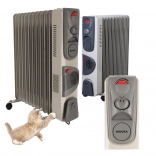 Radiateur électrique à huile NIKURA 11 ailettes