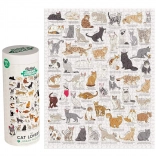 Puzzle pour les amoureux des chats 1000 pièces de Ridley's Games
