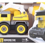 Pelle rétro radiocommandée à visser avec transformation en robot